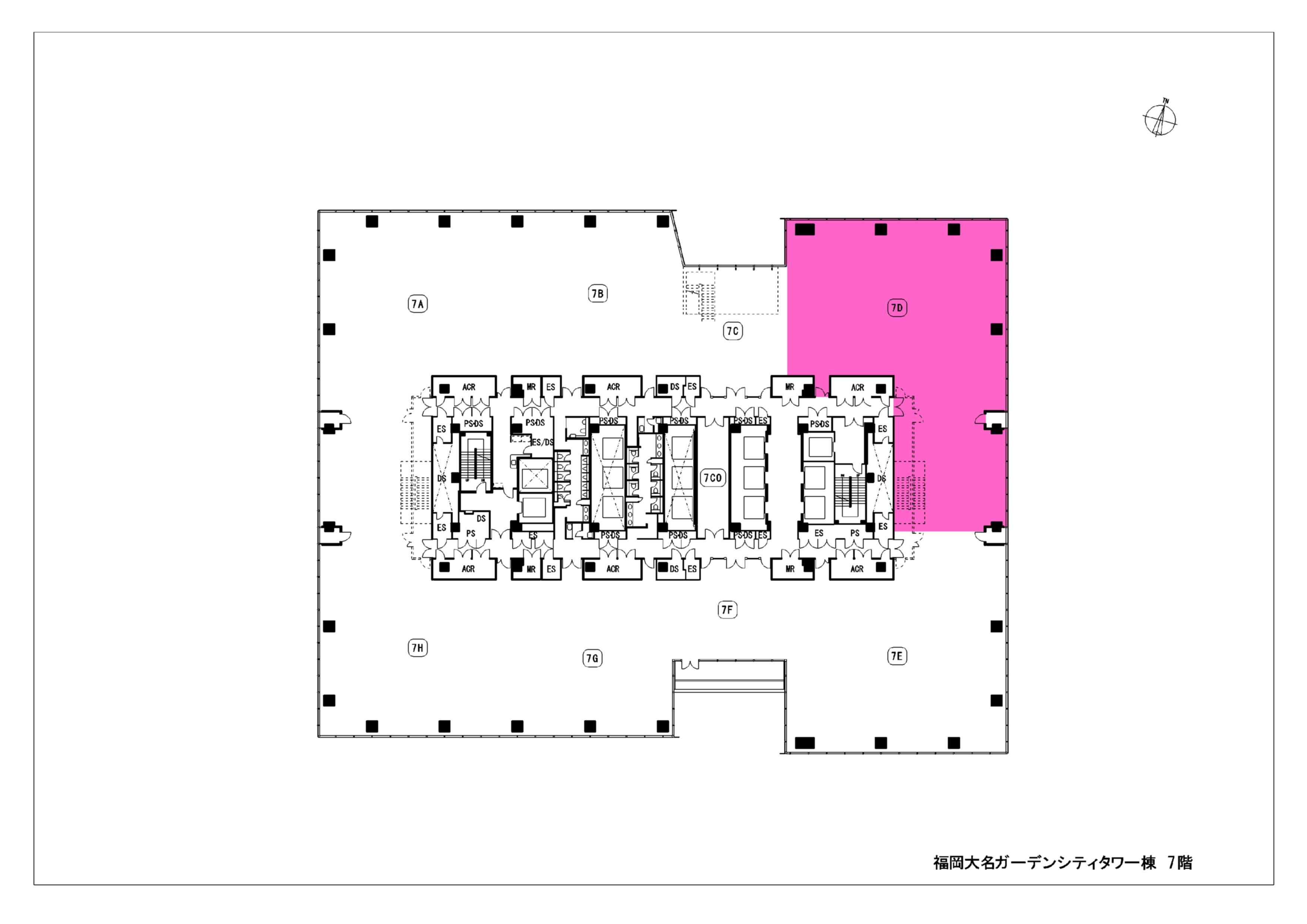 地上7階D区画